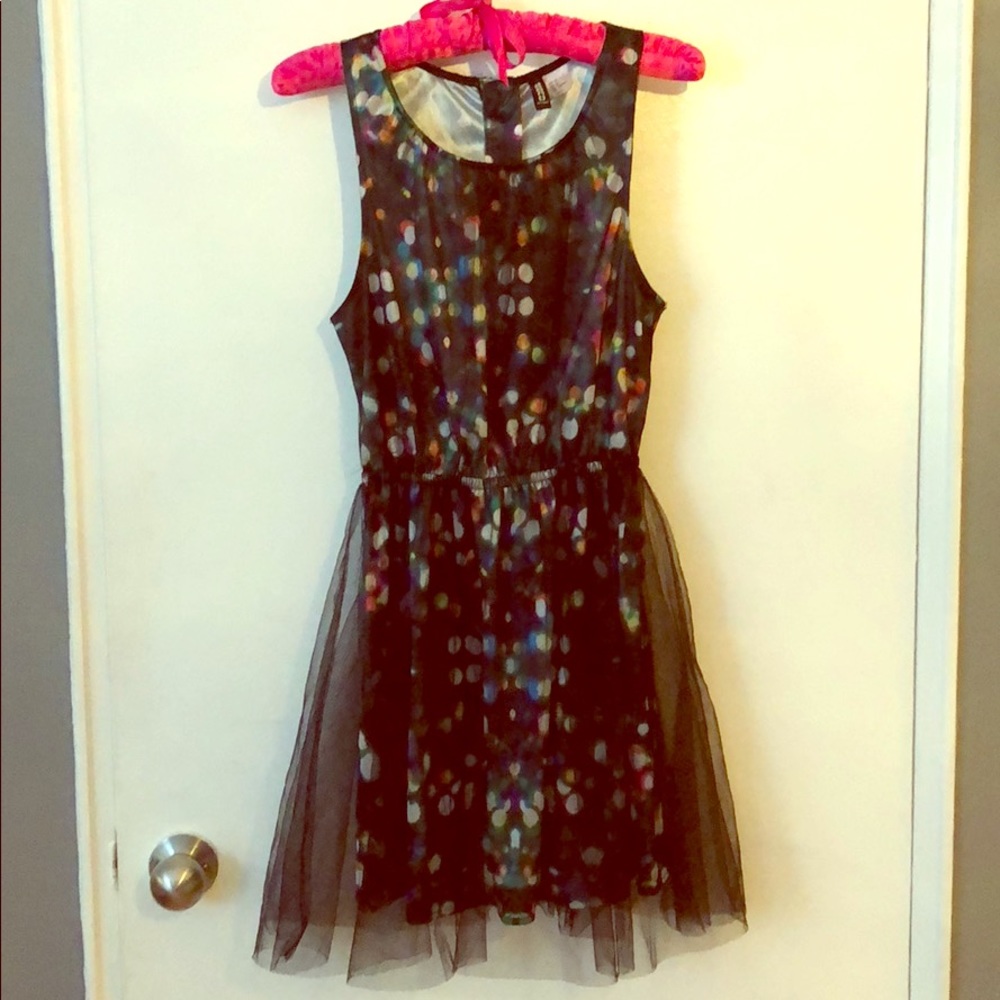 H&M PARTY DRESS MULTICOLOR SIZE 4